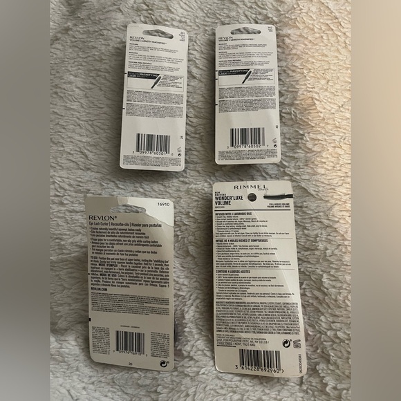 Rimmel Wonder'Luxe Mascara, REVLON volume+length mascara (2) & REVLON curler - Picture 3 of 11